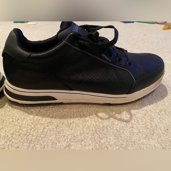 Like new, worn once! Skechers Go Golf shoes, size 11.5, black. - Picture 3 of 7